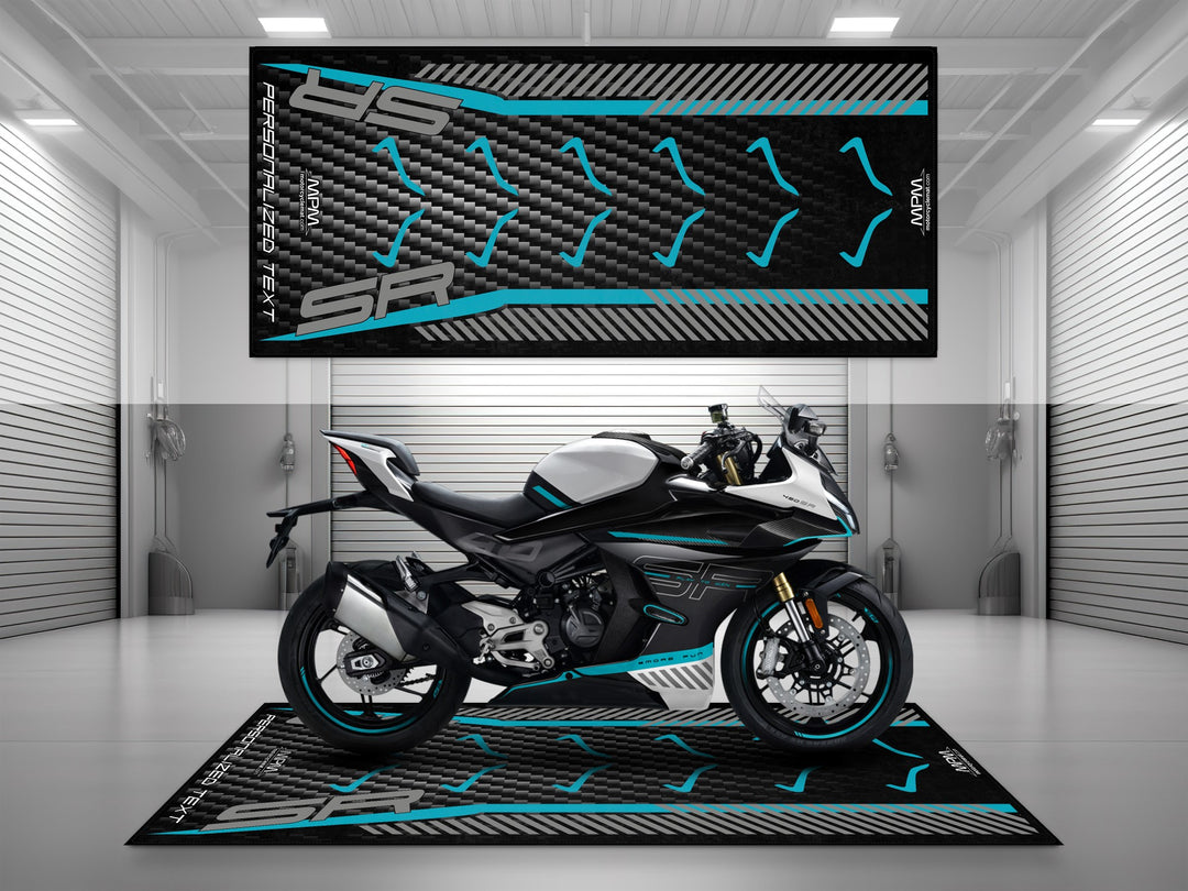 450SR İçin Tasarlanmış Motosiklet Matı - MM4140