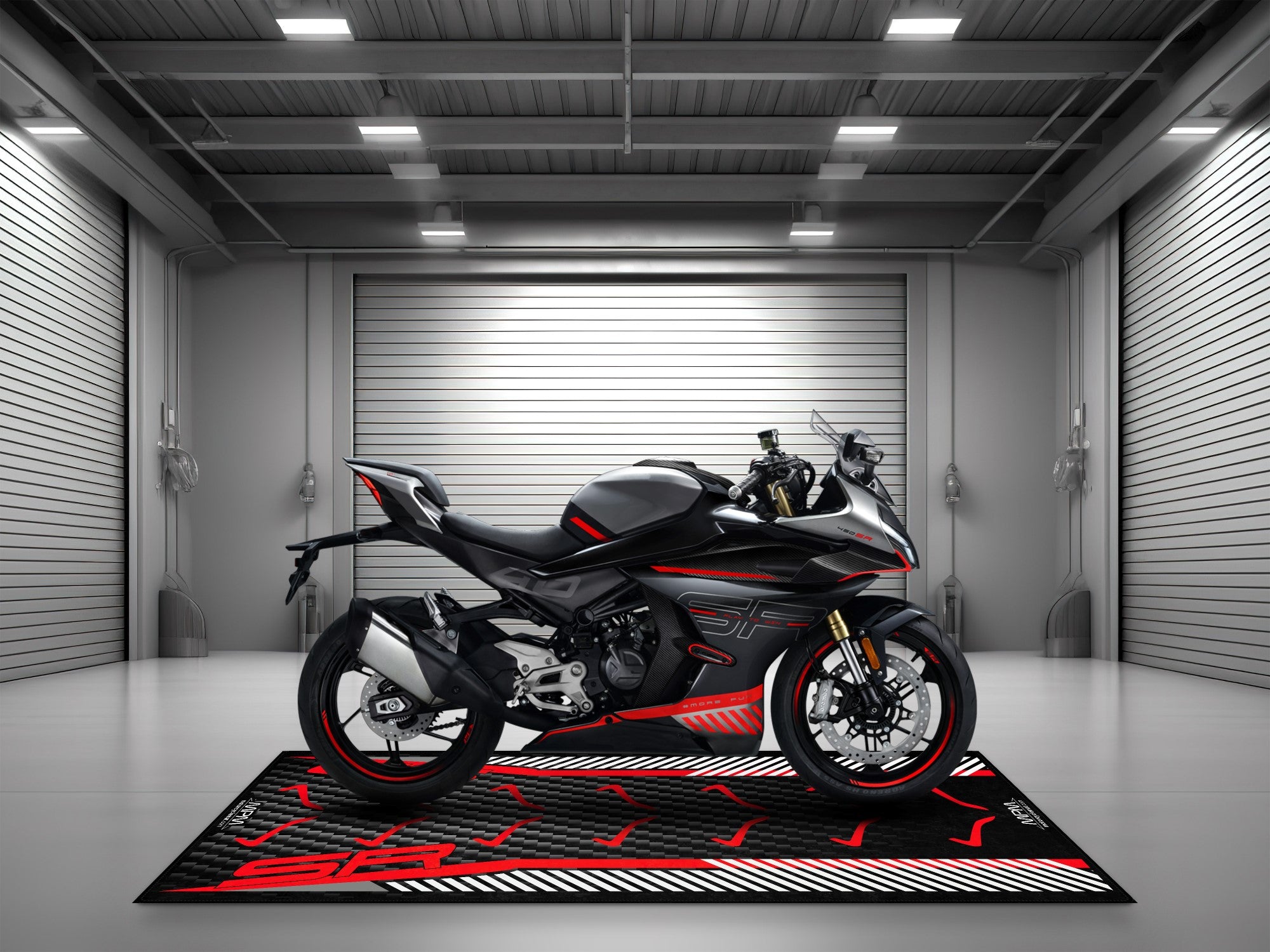 450SR İçin Tasarlanmış Motosiklet Matı - MM4140 – MPM Motosiklet Matı