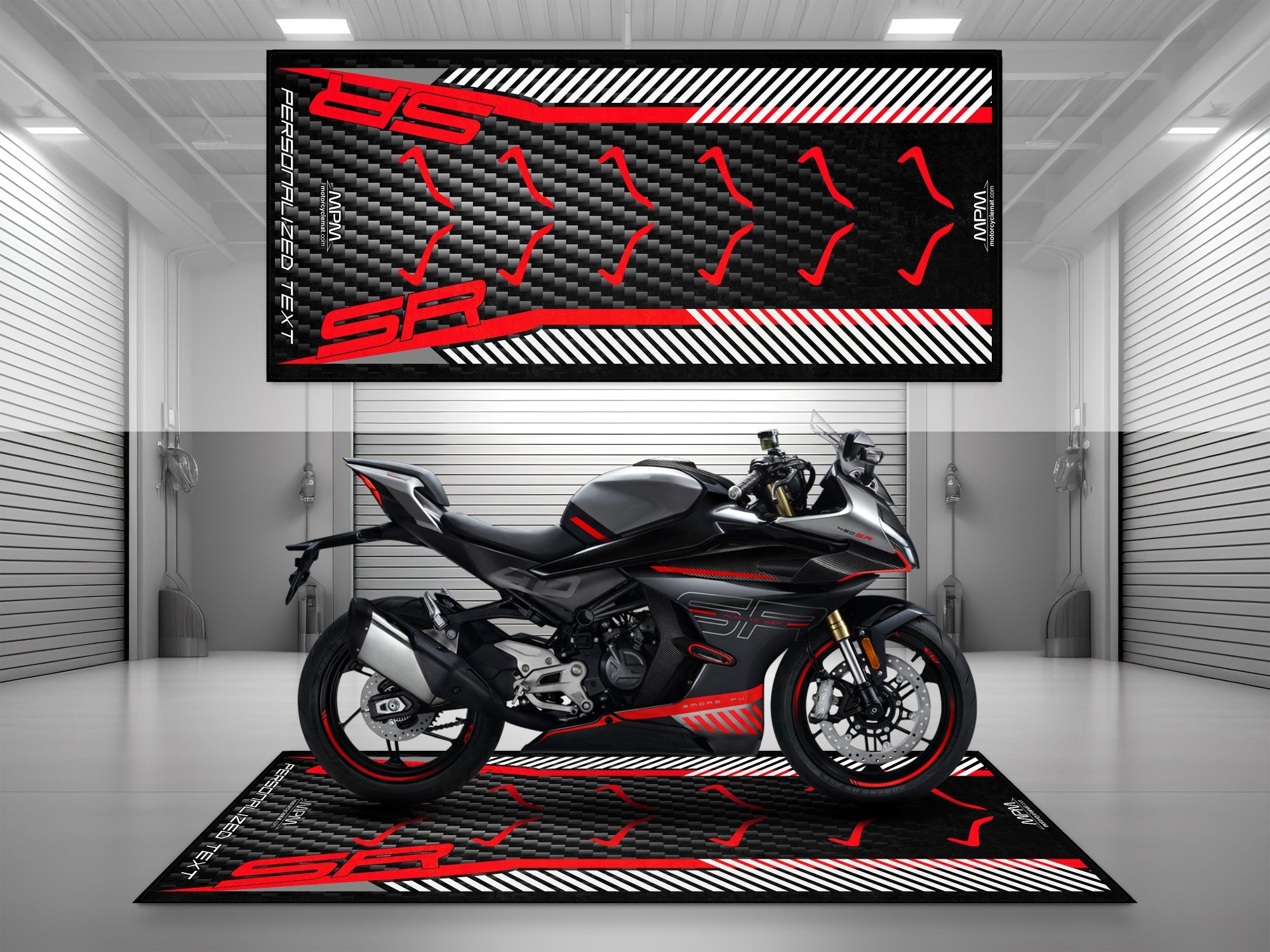 450SR İçin Tasarlanmış Motosiklet Matı - MM4140 – MPM Motosiklet Matı