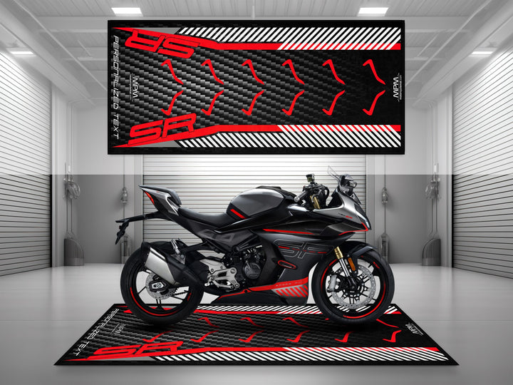 450SR İçin Tasarlanmış Motosiklet Matı - MM4140