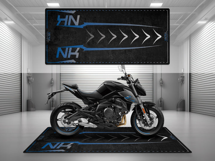 650NK İçin Tasarlanmış Motosiklet Matı - MM4141