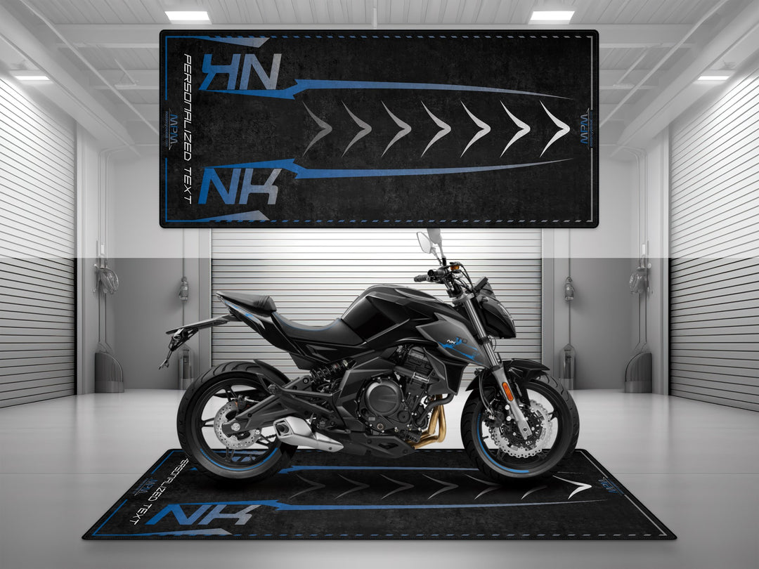 650NK İçin Tasarlanmış Motosiklet Matı - MM4141