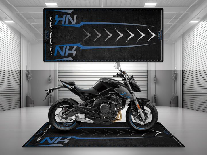 650NK İçin Tasarlanmış Motosiklet Matı - MM4141