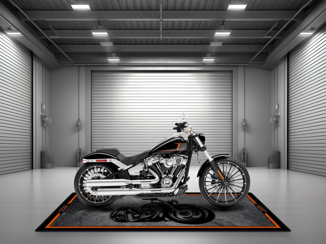 Harley Davidson İçin Tasarlanmış Motosiklet Matı