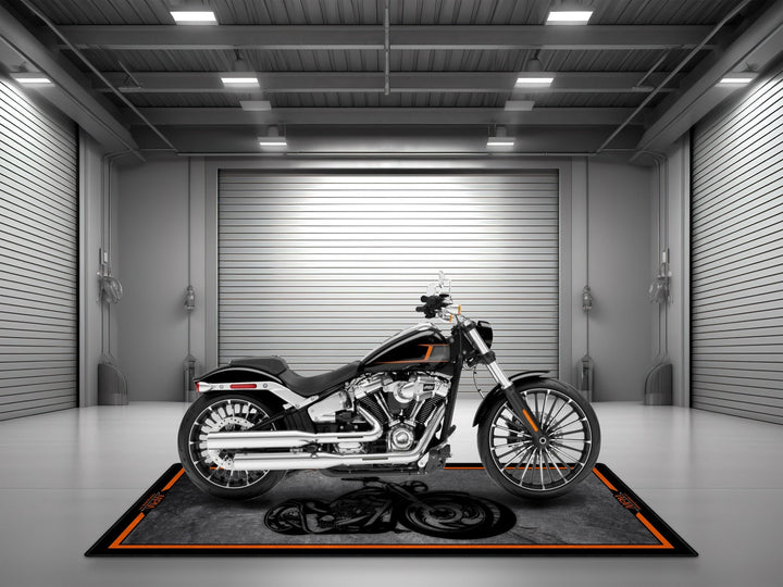 Harley Davidson İçin Tasarlanmış Motosiklet Matı