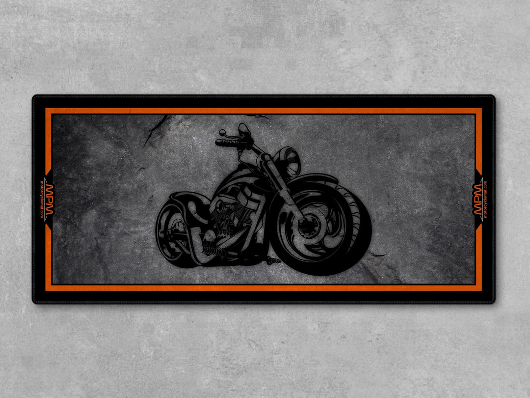 Harley Davidson İçin Tasarlanmış Motosiklet Matı