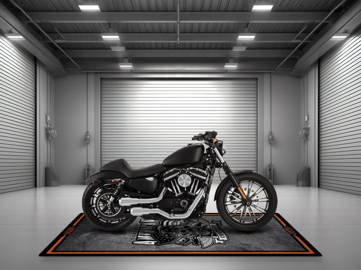 Harley Davidson İçin Tasarlanmış Motosiklet Matı