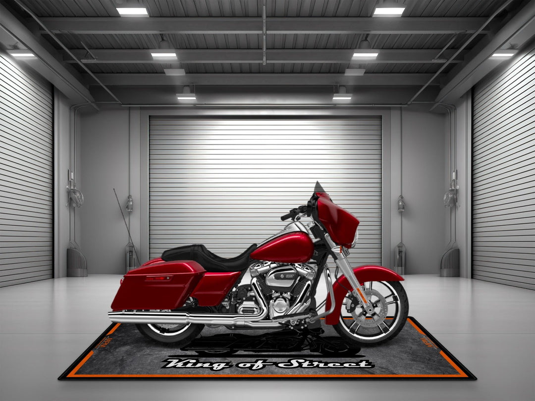 Harley Davidson İçin Tasarlanmış Motosiklet Matı