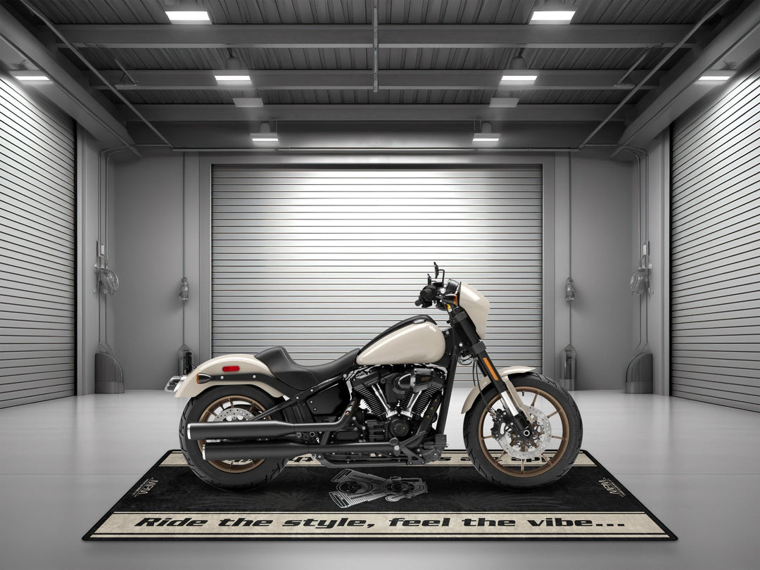 Harley Davidson İçin Tasarlanmış Motosiklet Matı