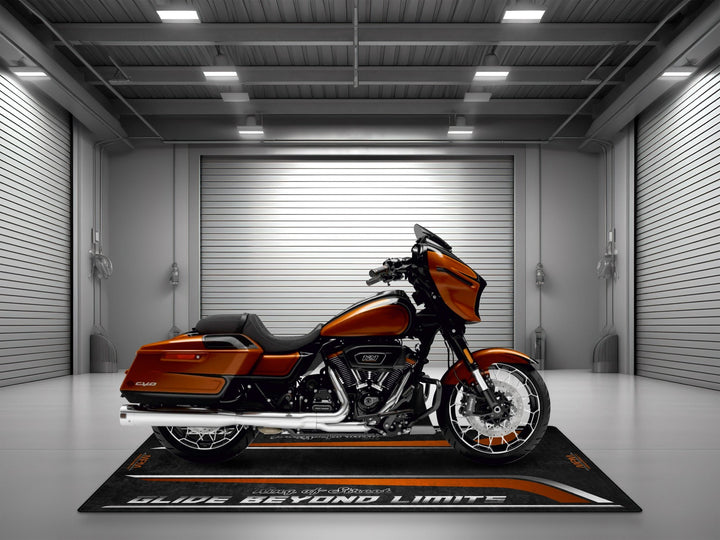 Harley Davidson İçin Tasarlanmış Motosiklet Matı