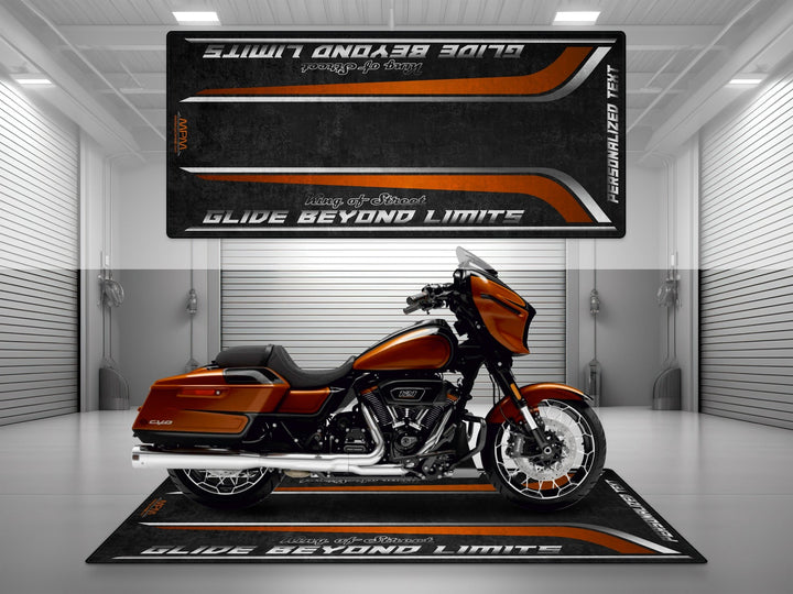 Harley Davidson İçin Tasarlanmış Motosiklet Matı