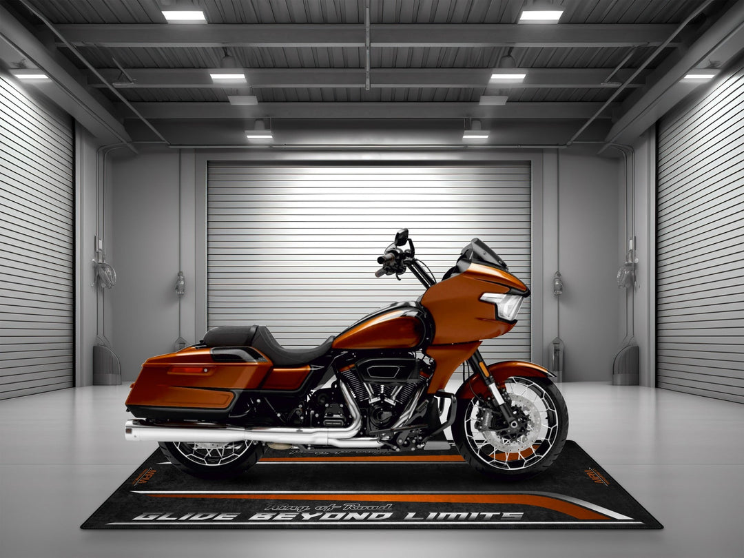 Harley Davidson İçin Tasarlanmış Motosiklet Matı