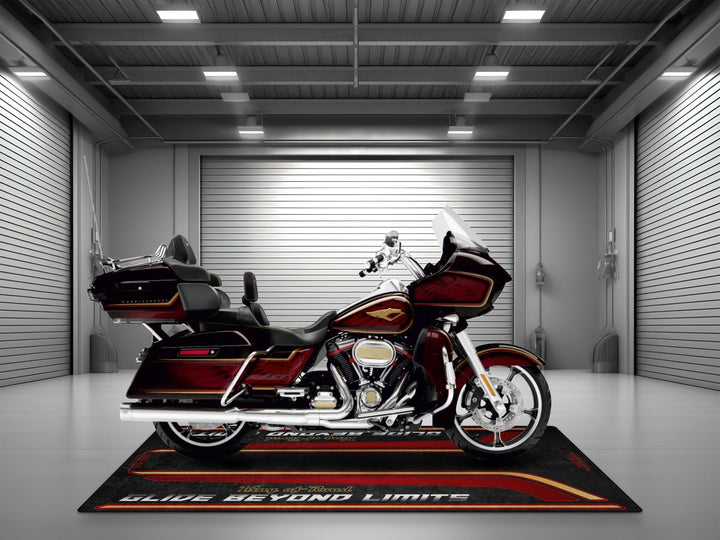 Harley Davidson İçin Tasarlanmış Motosiklet Matı