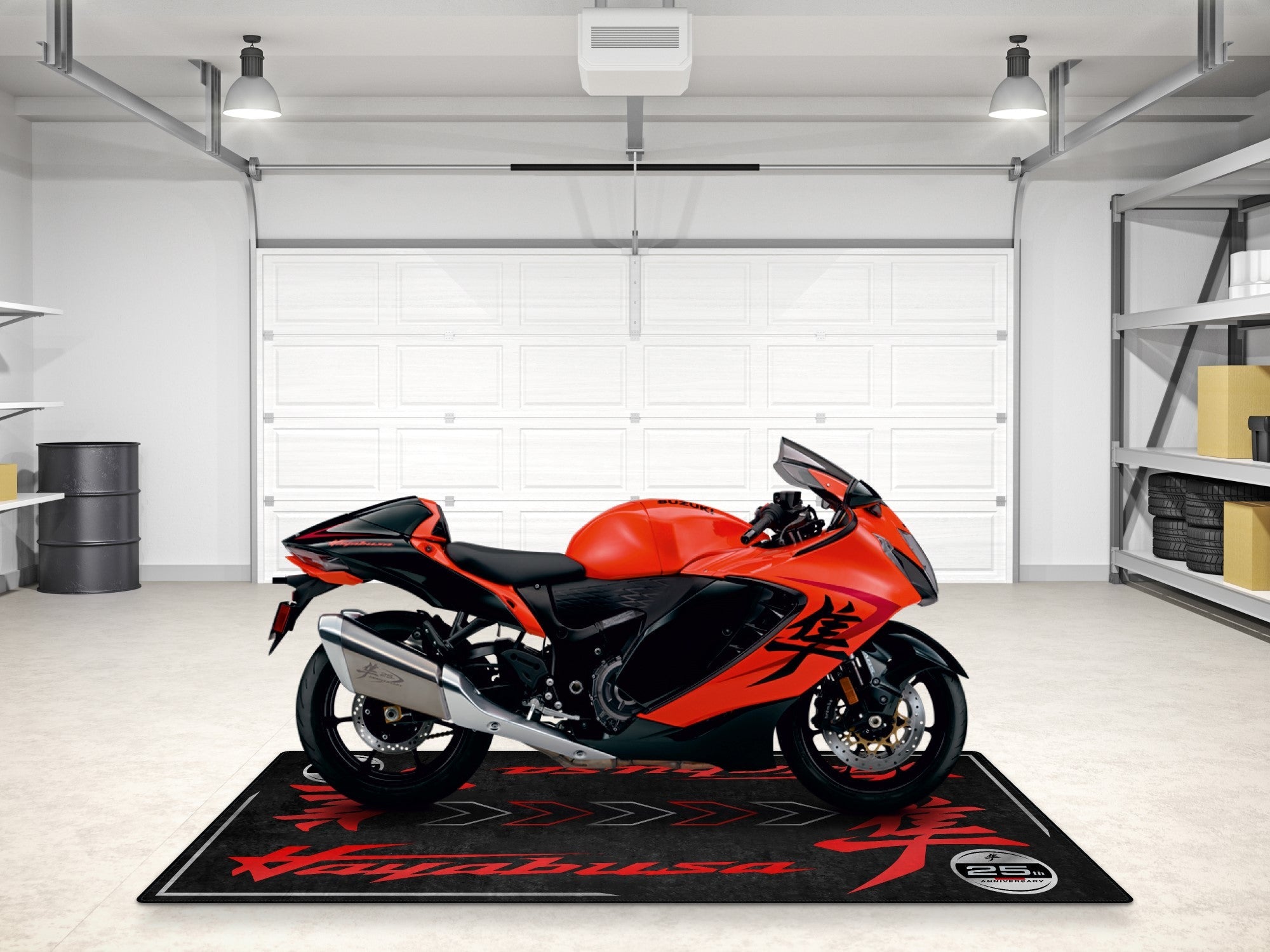 Suzuki Hayabusa 25.Yıl İçin Tasarlanmış Motosiklet Matı - MM7352