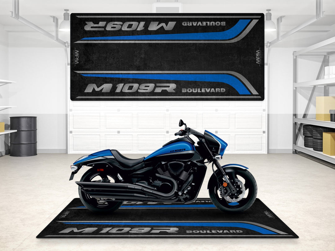 Suzuki halısı boulevard motosiklet pit paspasi