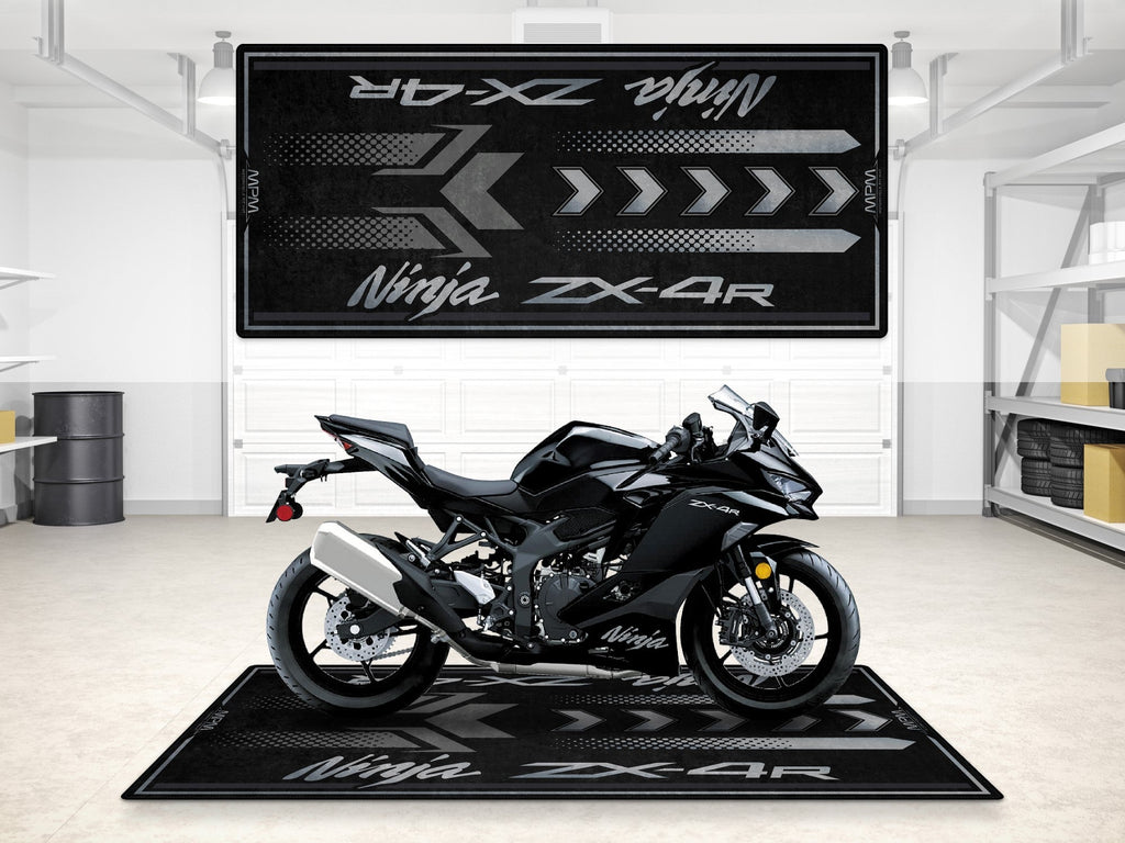 Kawasaki Ninja ZX-4R İçin Tasarlanmış Motosiklet Matı - MM7391