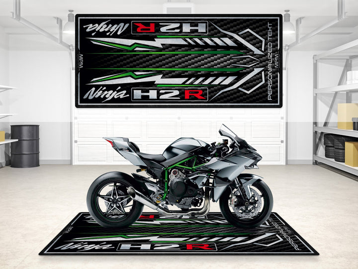 NINJA H2R İçin Tasarlanmış Motosiklet Matı - MM7407