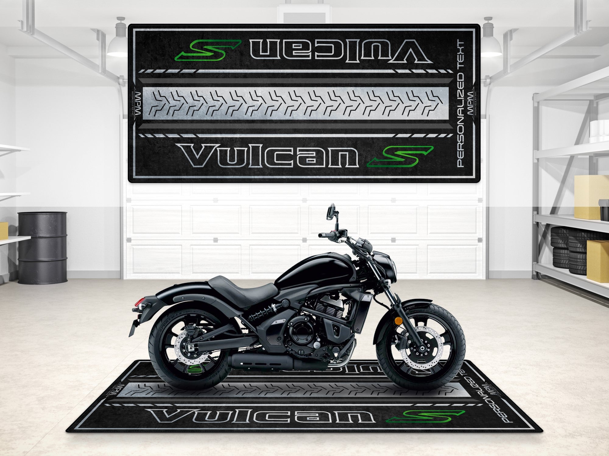 Kawasaki Vulcan S İçin Tasarlanmış Motosiklet Matı - MM7424 – MPM