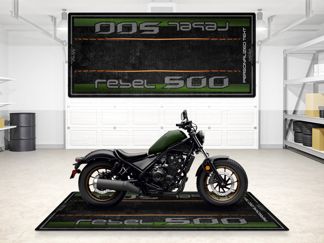 REBEL 500 İçin Tasarlanmış Motosiklet Matı - MM7439