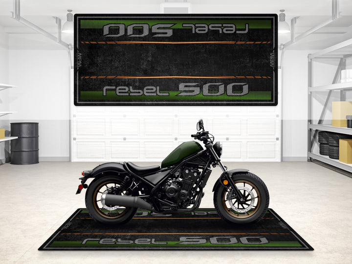 REBEL 500 İçin Tasarlanmış Motosiklet Matı - MM7439