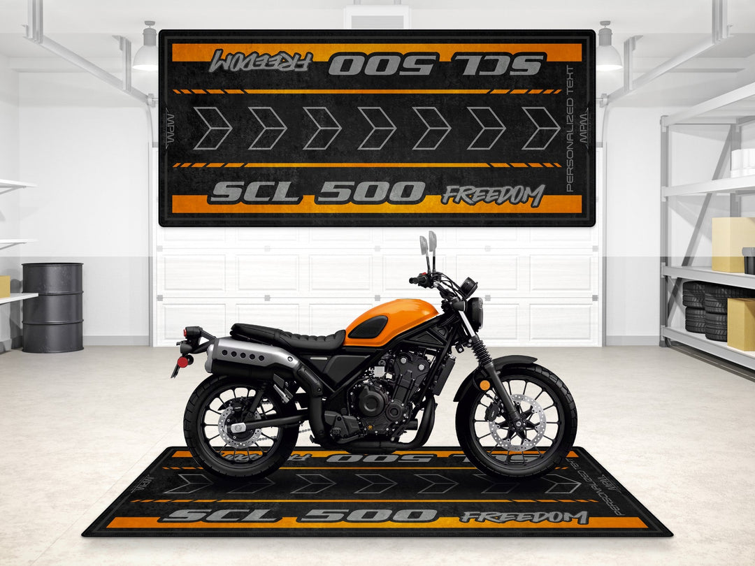 SCL500 İçin Tasarlanmış Motosiklet Matı - MM7448