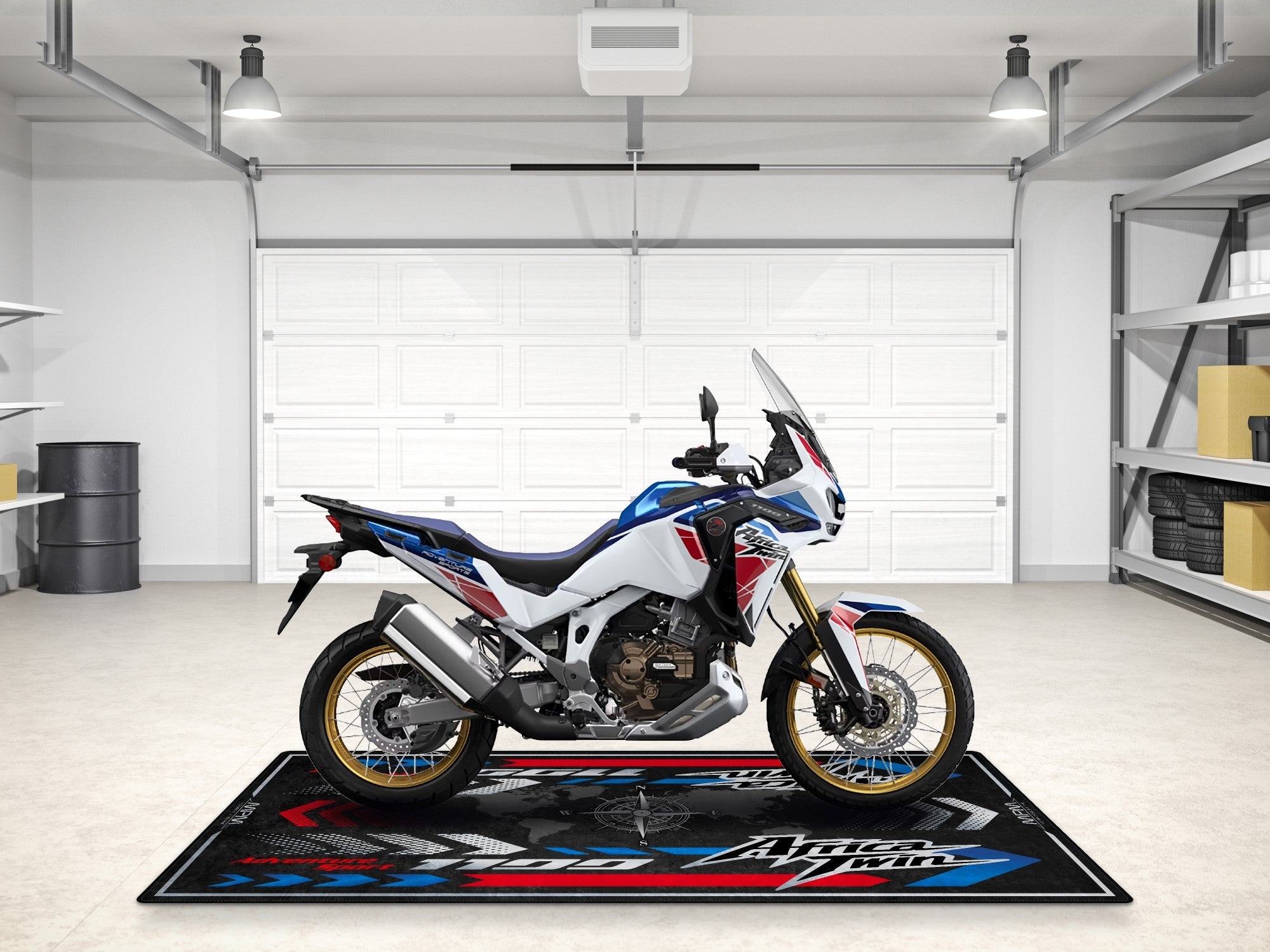 Honda Africa Twin İçi̇n Tasarlanmış Motosi̇klet Mati - MM7452