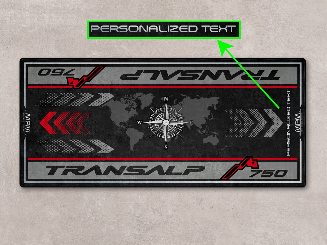 TRANSALP 750 İçin Tasarlanmış Motosiklet Matı - MM7453