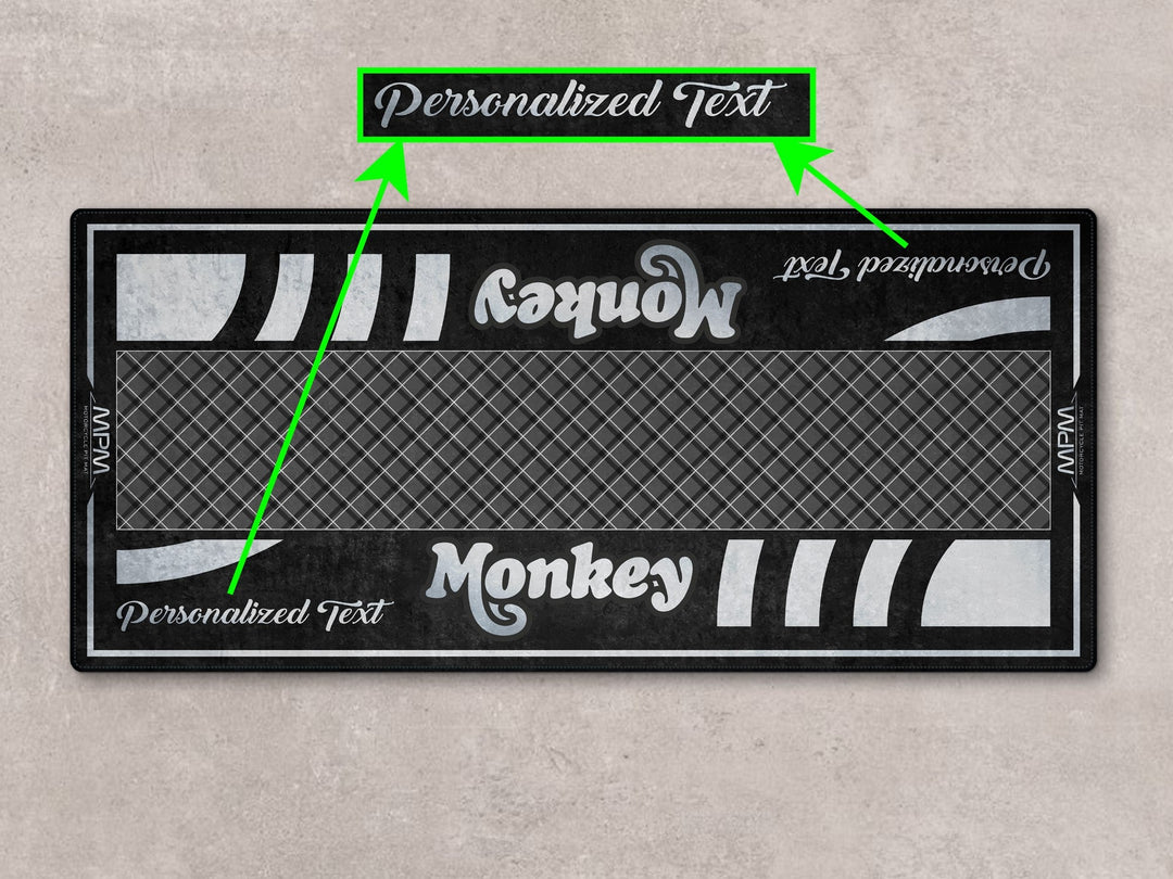 Honda monkey siyah kişiselleştirilmiş motosiklet paspası, pist hazırlığı ve sürücü ihtiyaçları için aksesuar
