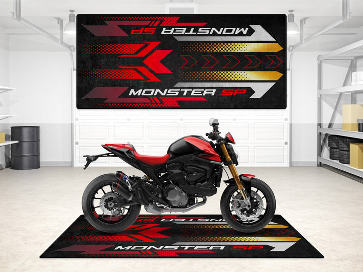 MONSTER SP İçin Tasarlanmış Motosiklet Matı - MM7196