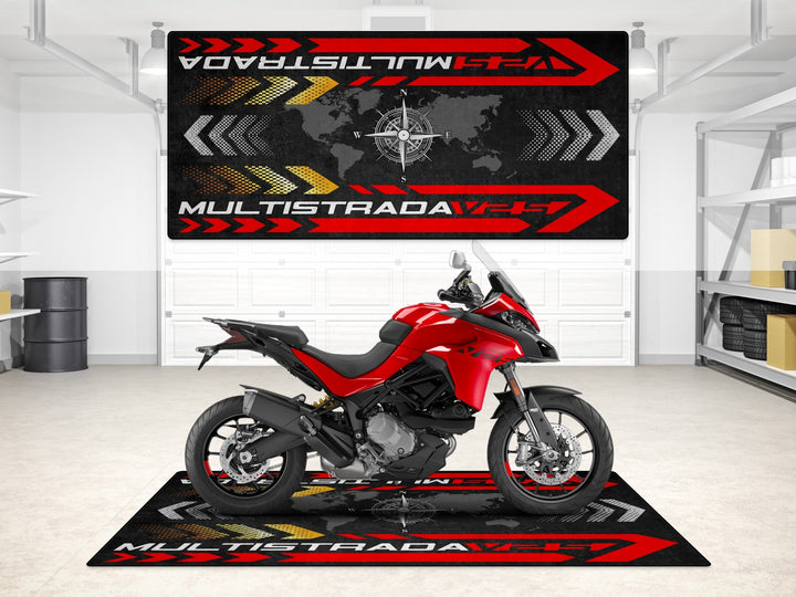 MULTISTRADA V2 S İçin Tasarlanmış Motosiklet Matı - MM7163