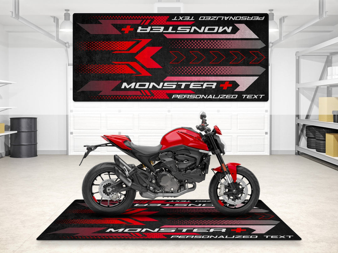 MONSTER PLUS İçin Tasarlanmış Motosiklet Matı - MM7195