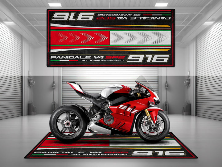 PANIGALE V4 SP2 30th ANNIVERSARIO İçin Tasarlanmış Motosiklet Matı - MM4120