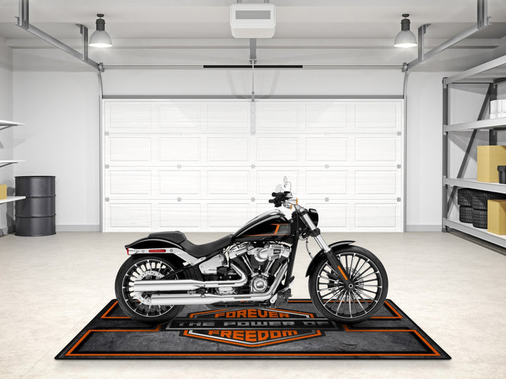 Harley Davidson İçin Tasarlanmış Motosiklet Matı