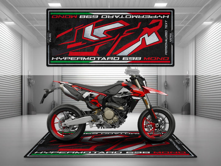 HYPERMOTARD 698 MONO RVE İçin Tasarlanmış Motosiklet Matı - MM4105