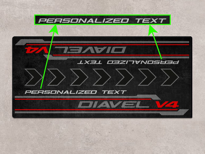 DIAVEL V4 İçin Tasarlanmış Motosiklet Matı - MM7170