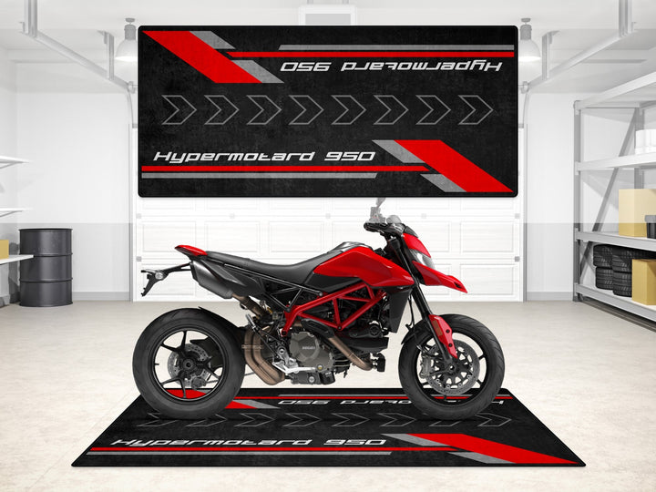 HYPERMOTARD 950 İçin Tasarlanmış Motosiklet Matı - MM7178