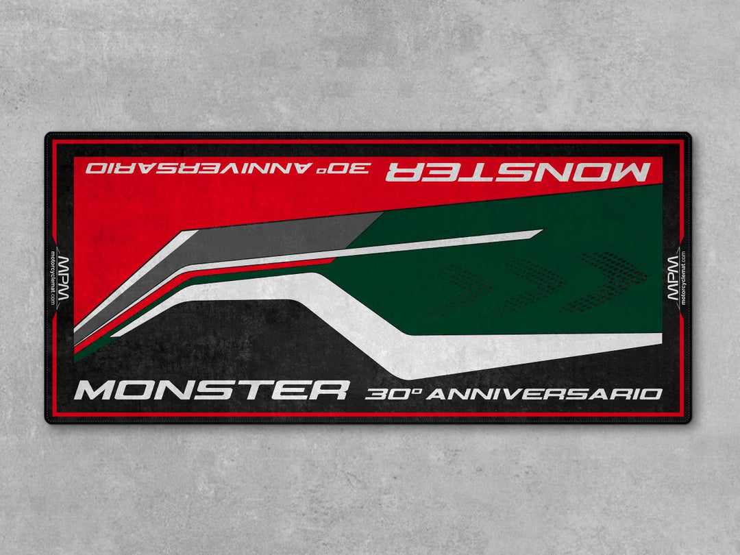 MONSTER 30th ANNIVERSARIO İçin Tasarlanmış Motosiklet Matı - MM4106