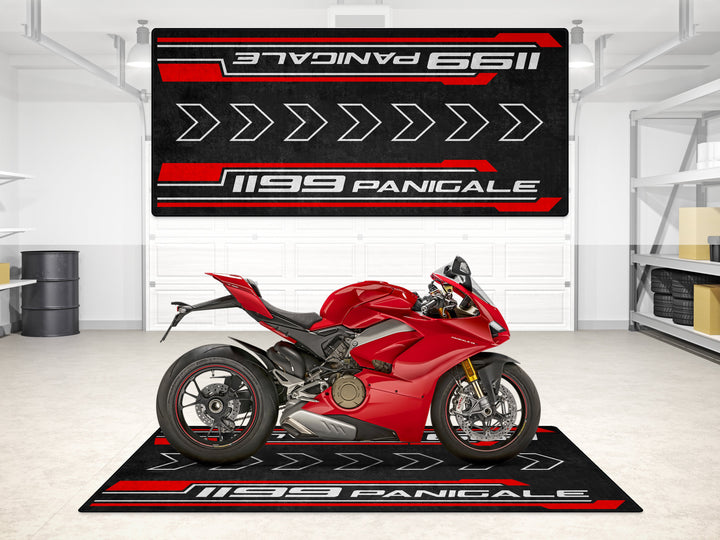 1199 PANIGALE İçin Tasarlanmış Motosiklet Matı - MM7182