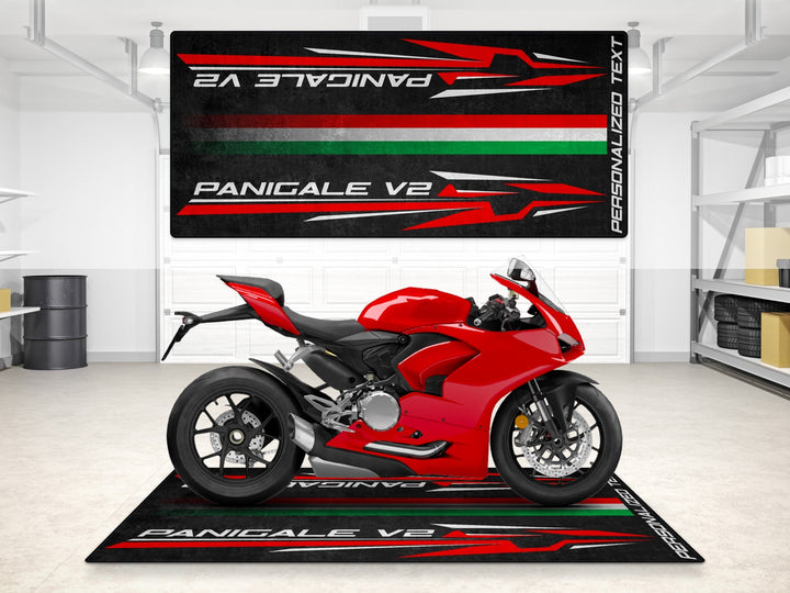 PANIGALE V2 İçin Tasarlanmış Motosiklet Matı - MM7186