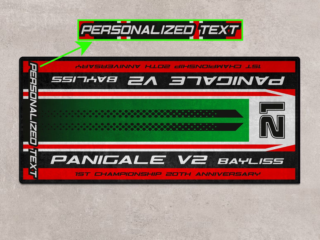 PANIGALE V2 BAYLISS İçin Tasarlanmış Motosiklet Matı - MM7193