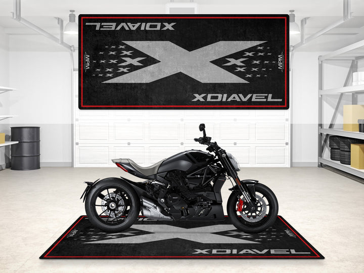 XDIAVEL İçin Tasarlanmış Motosiklet Matı - MM7173