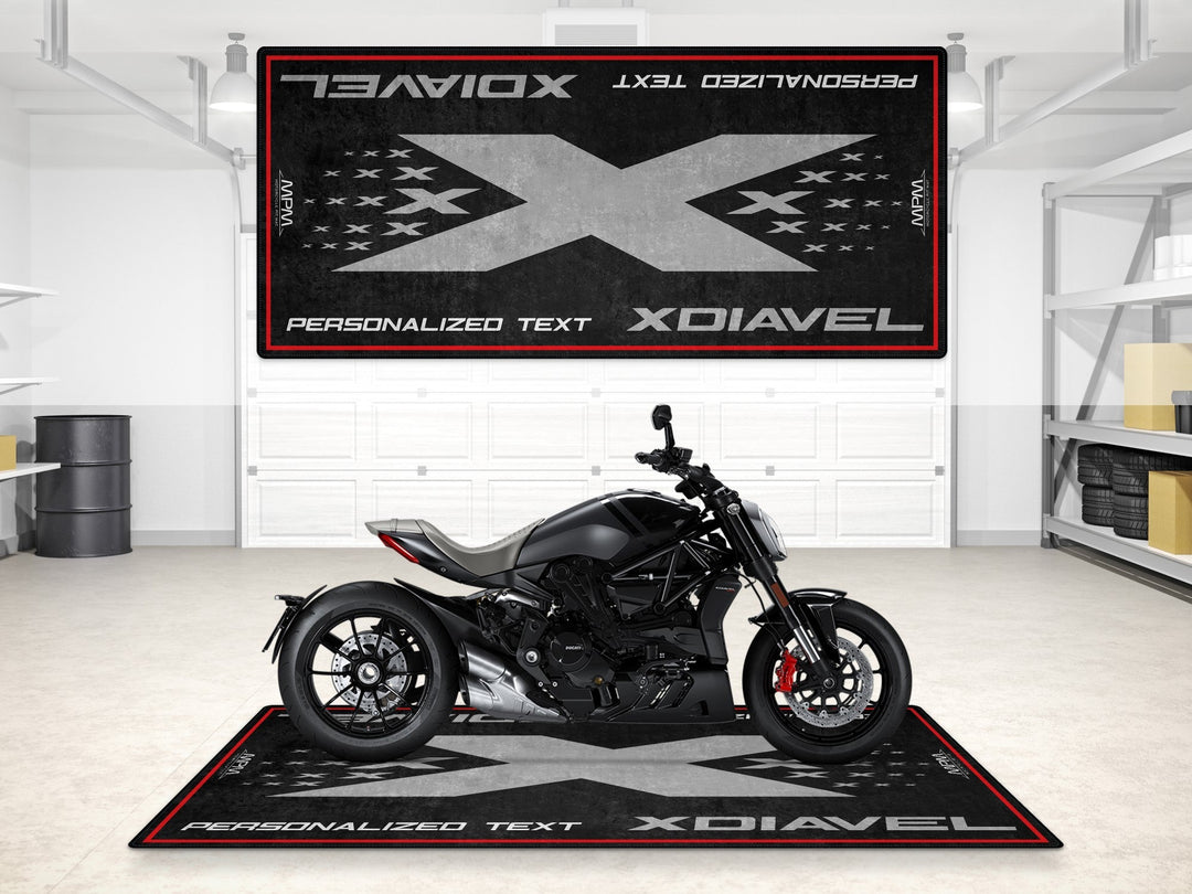 XDIAVEL İçin Tasarlanmış Motosiklet Matı - MM7173