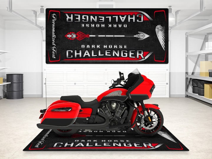 CHALLENGER DARK HORSE İçin Tasarlanmış Motosiklet Matı - MM7332