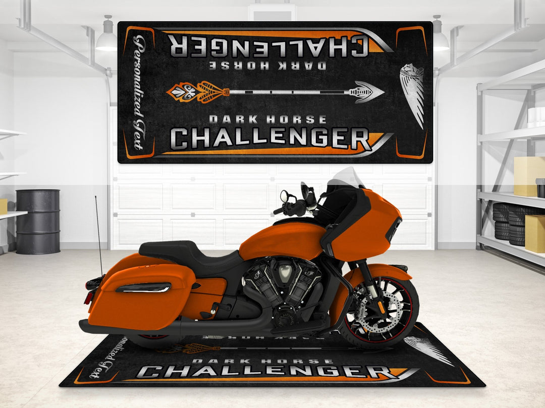 CHALLENGER DARK HORSE İçin Tasarlanmış Motosiklet Matı - MM7332