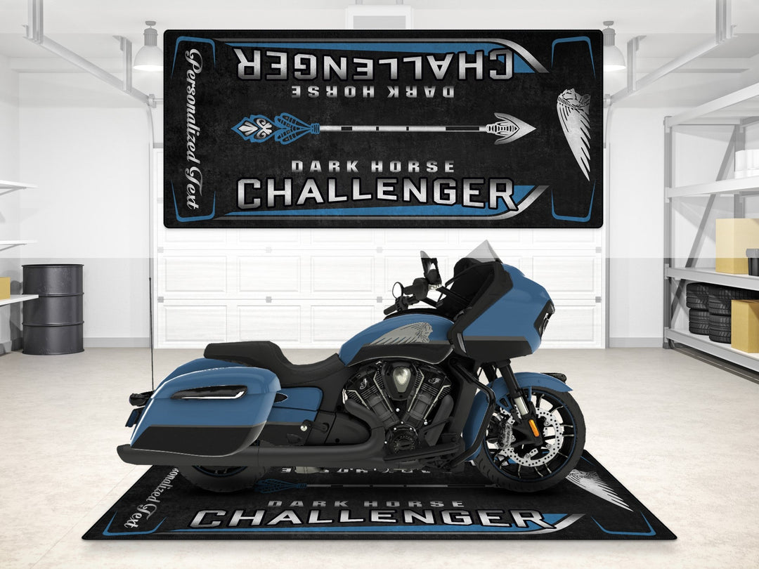 CHALLENGER DARK HORSE İçin Tasarlanmış Motosiklet Matı - MM7332