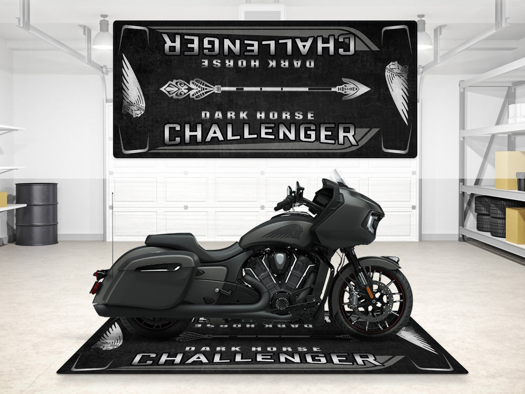 CHALLENGER DARK HORSE İçin Tasarlanmış Motosiklet Matı - MM7332