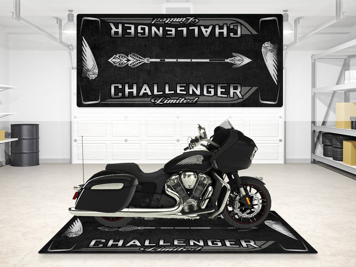 CHALLENGER LIMITED İçin Tasarlanmış Motosiklet Matı - MM7333