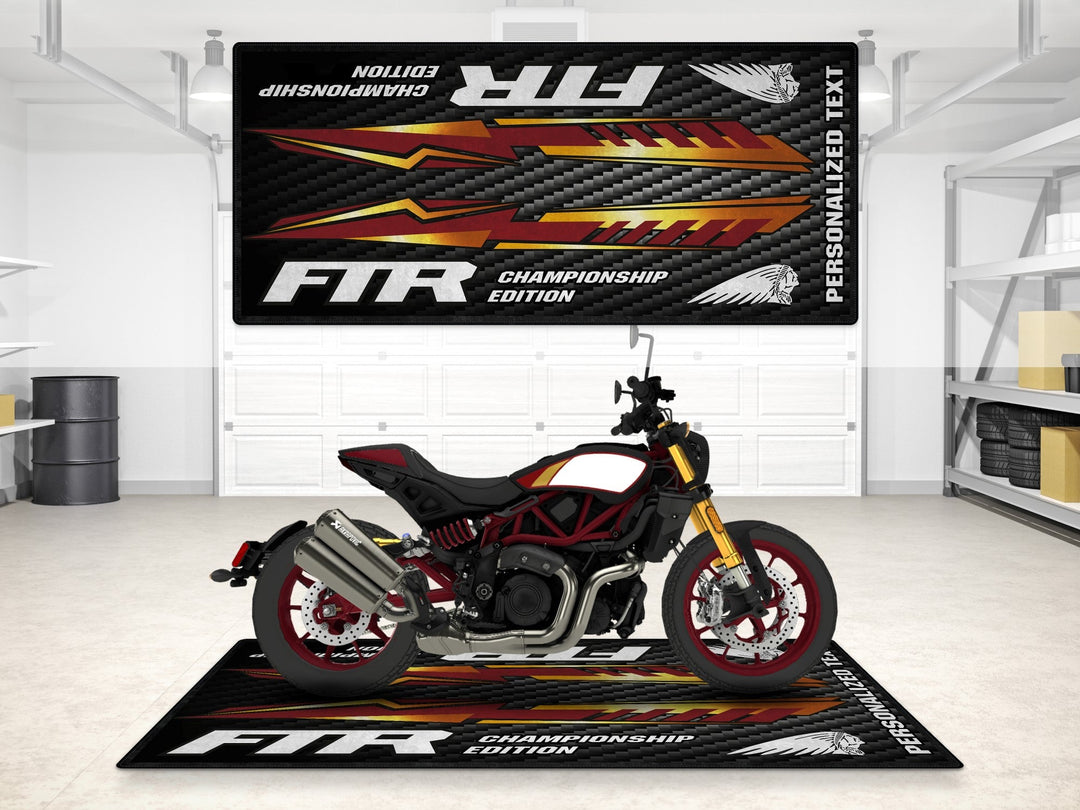 FTR CHAMPIONSHIP EDITION İçin Tasarlanmış Motosiklet Matı - MM7319