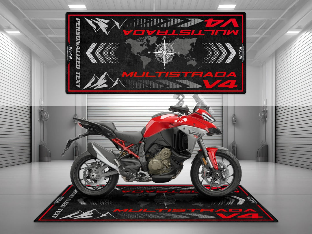 MULTISTRADA V4 İçin Tasarlanmış Motosiklet Matı - MM4109