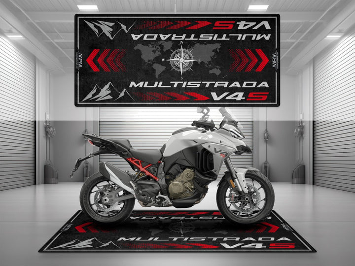 MULTISTRADA V4 S İçin Tasarlanmış Motosiklet Matı - MM4110